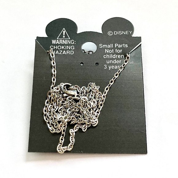 Vintage Disney Minnie Mouse Charm Pendant Necklace 18" Chain Disneyana - Picture 4 of 11